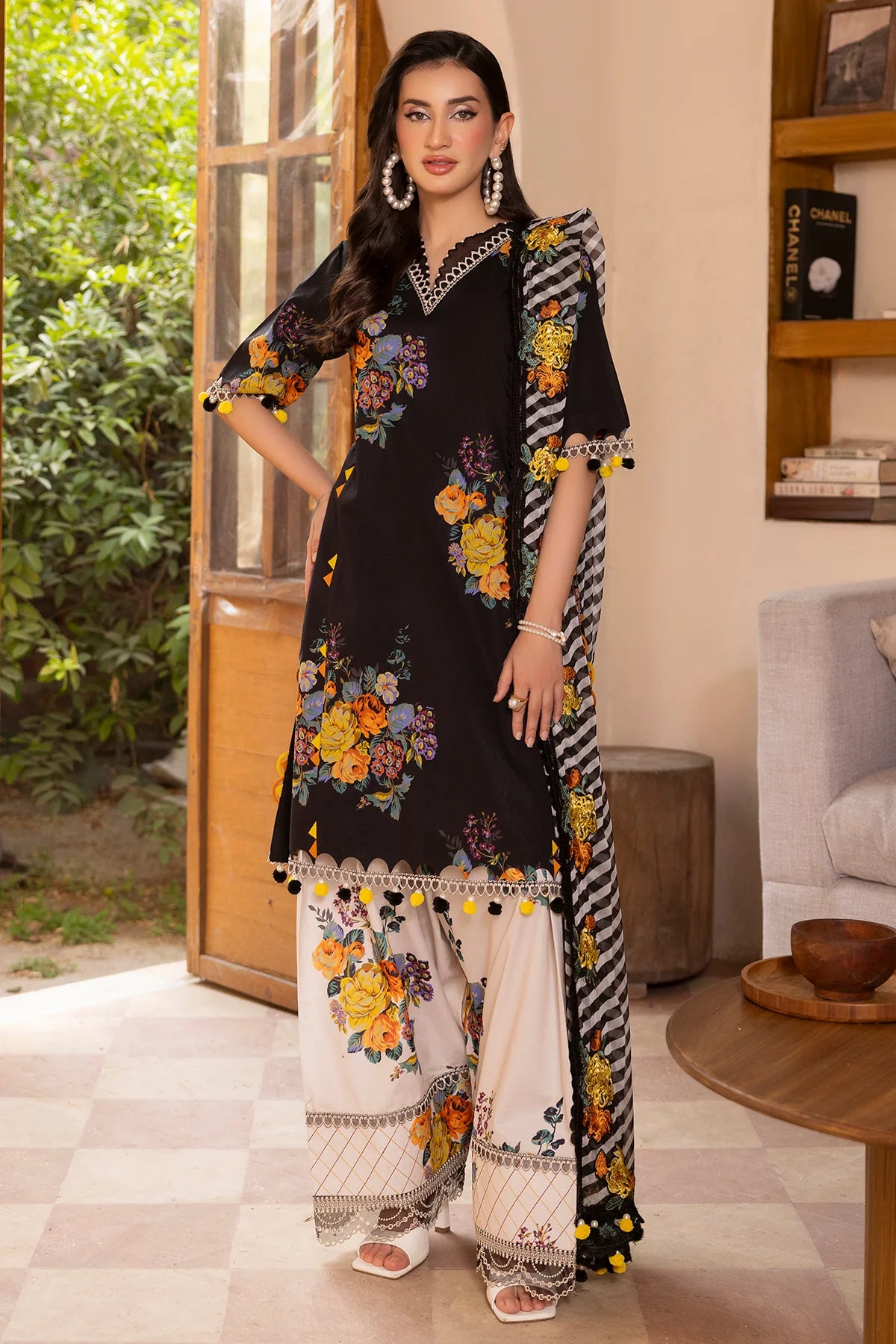 3-PC Unstitched Printed Lawn Collection
