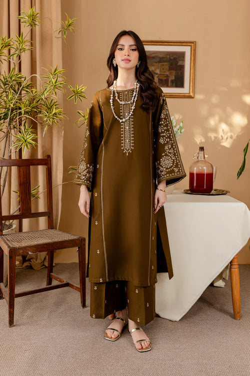 CF1252  Batik - Winter 2PC Dhanak Embroidered Suit
