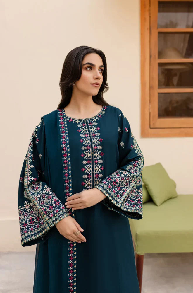CF111 - Sapphire 3PC Lawn Embroidered Suit