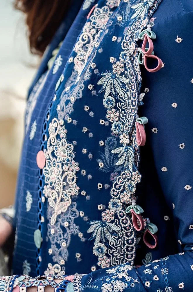 CF1055 - Jade 3PC Lawn Chickenkari Embroidered Suit