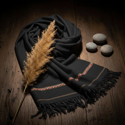 CF04-Hunza Mountain Woolen Shawl
