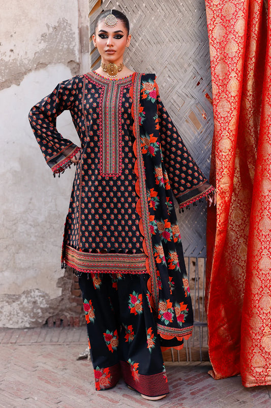 3-PC Unstitched Printed  Lawn Collection