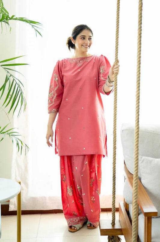 Dhanak Embroidered 2pc