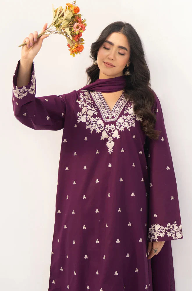 CF1271 Dyot - Summer 3PC Lawn Embroidered Suit -